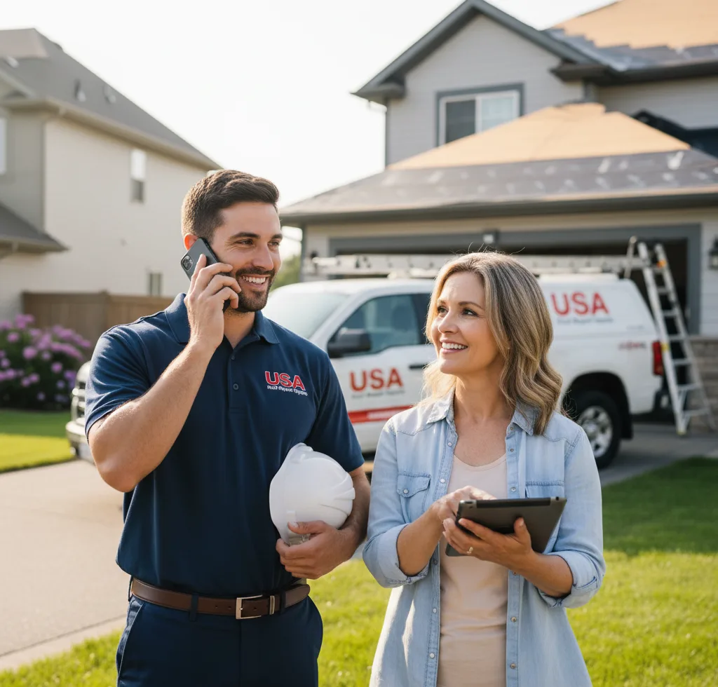 USA Roof Repair Experts customer support in Lakeville